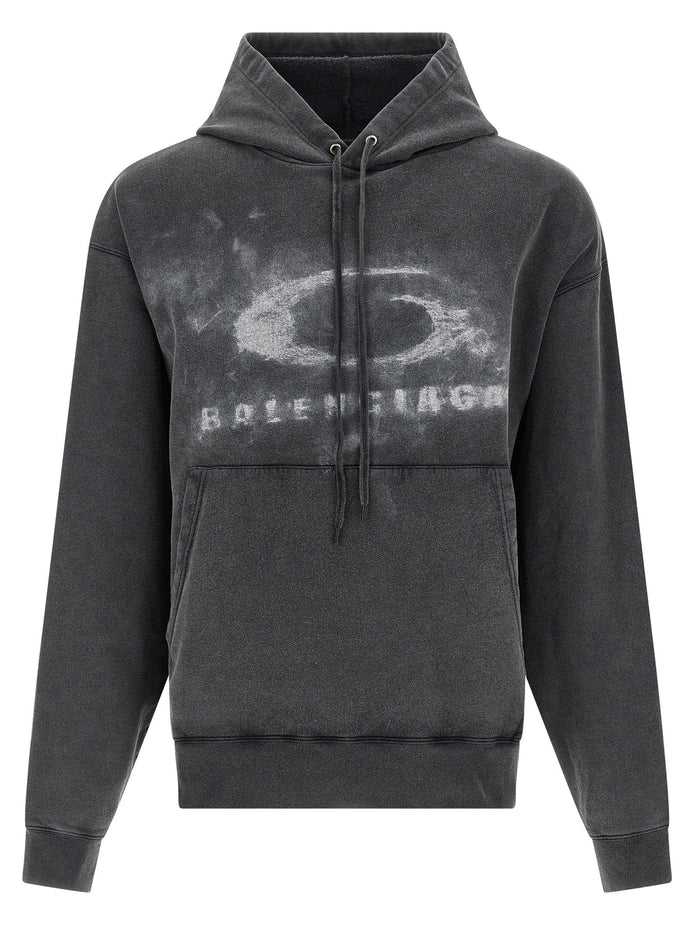 'Washed Crayon Loop' hoodie