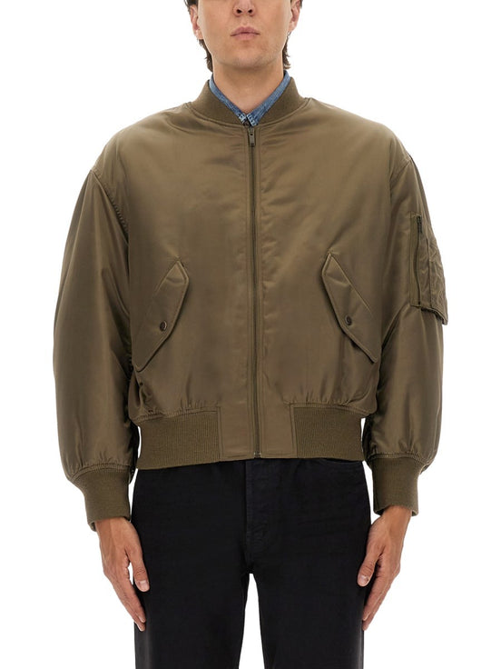 WATER-REPELLENT BOMBER JACKET