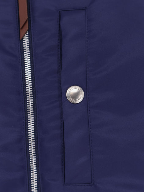 Water-repellent nylon sleeveless jacket