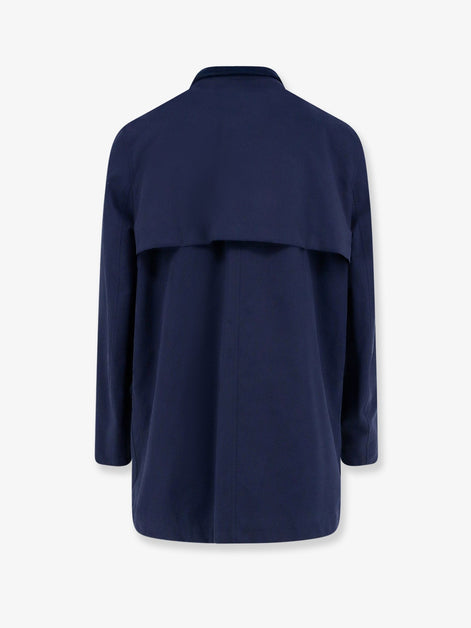 Water-resistant jacket with hooks