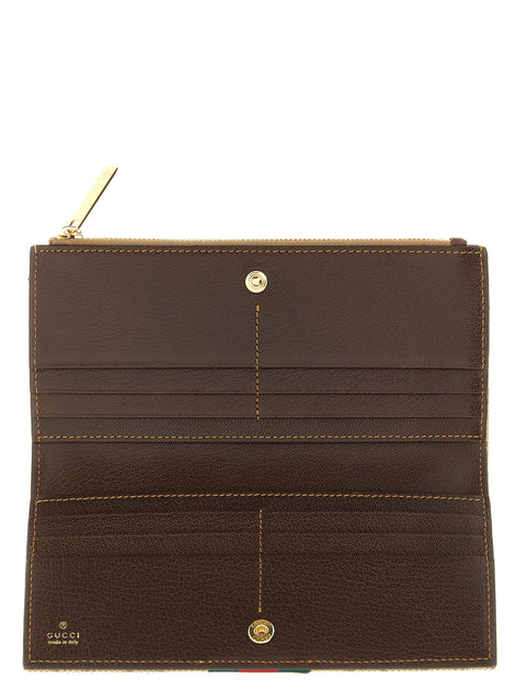 Gucci 'Web' long wallet