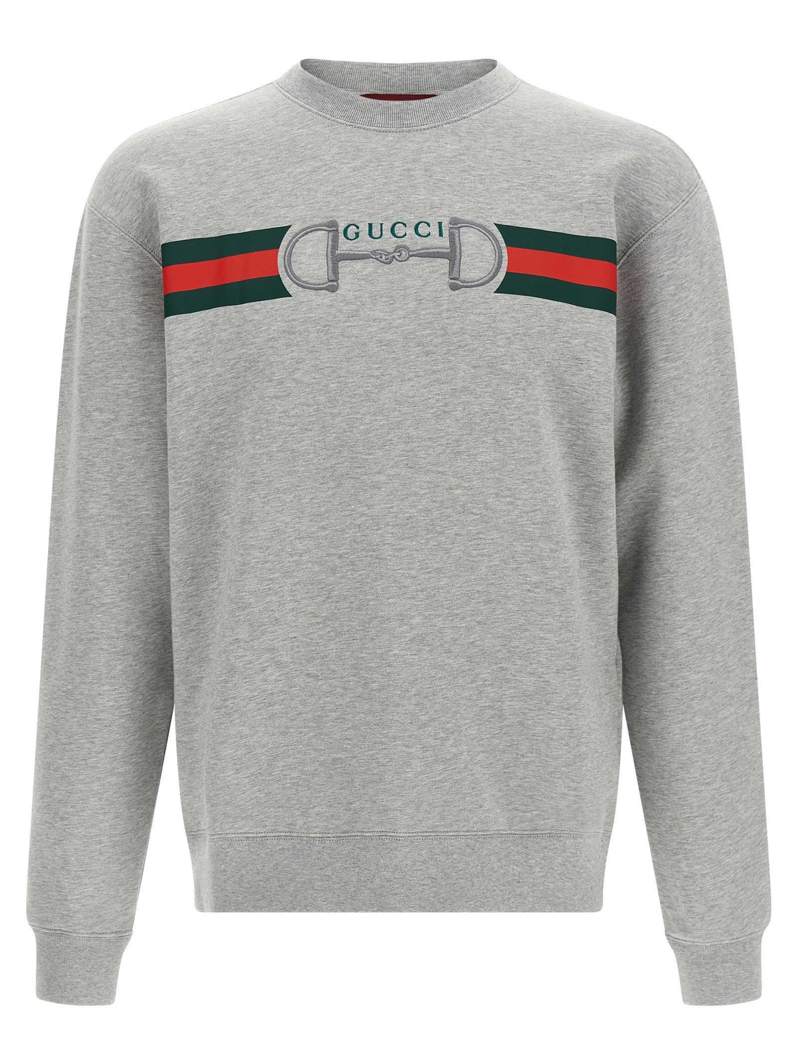 Web Ribbon and Horsebit Sweatshirt