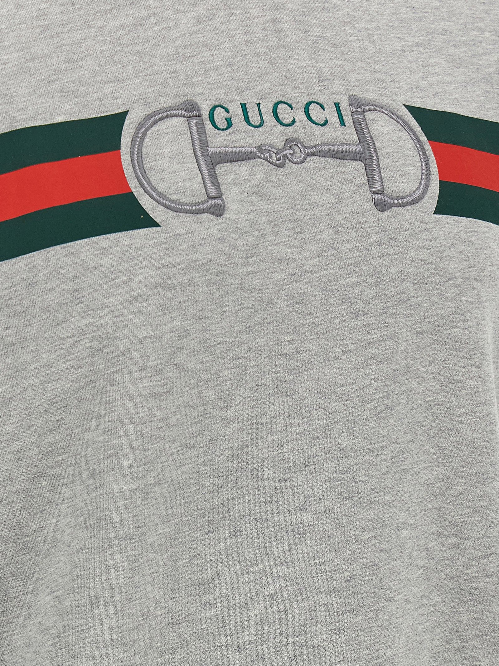 Web Ribbon and Horsebit Sweatshirt