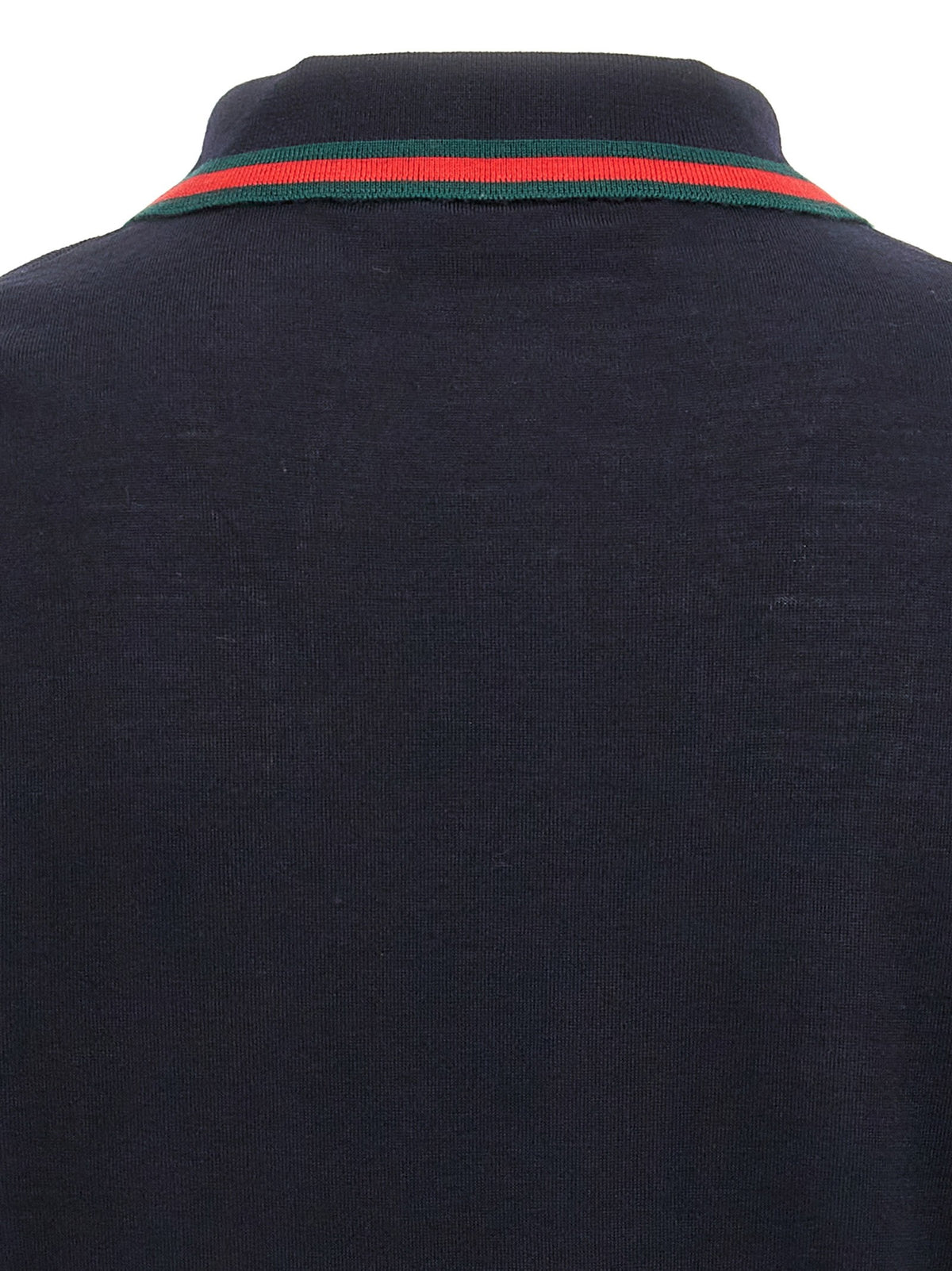Gucci Web Ribbon Polo Shirt