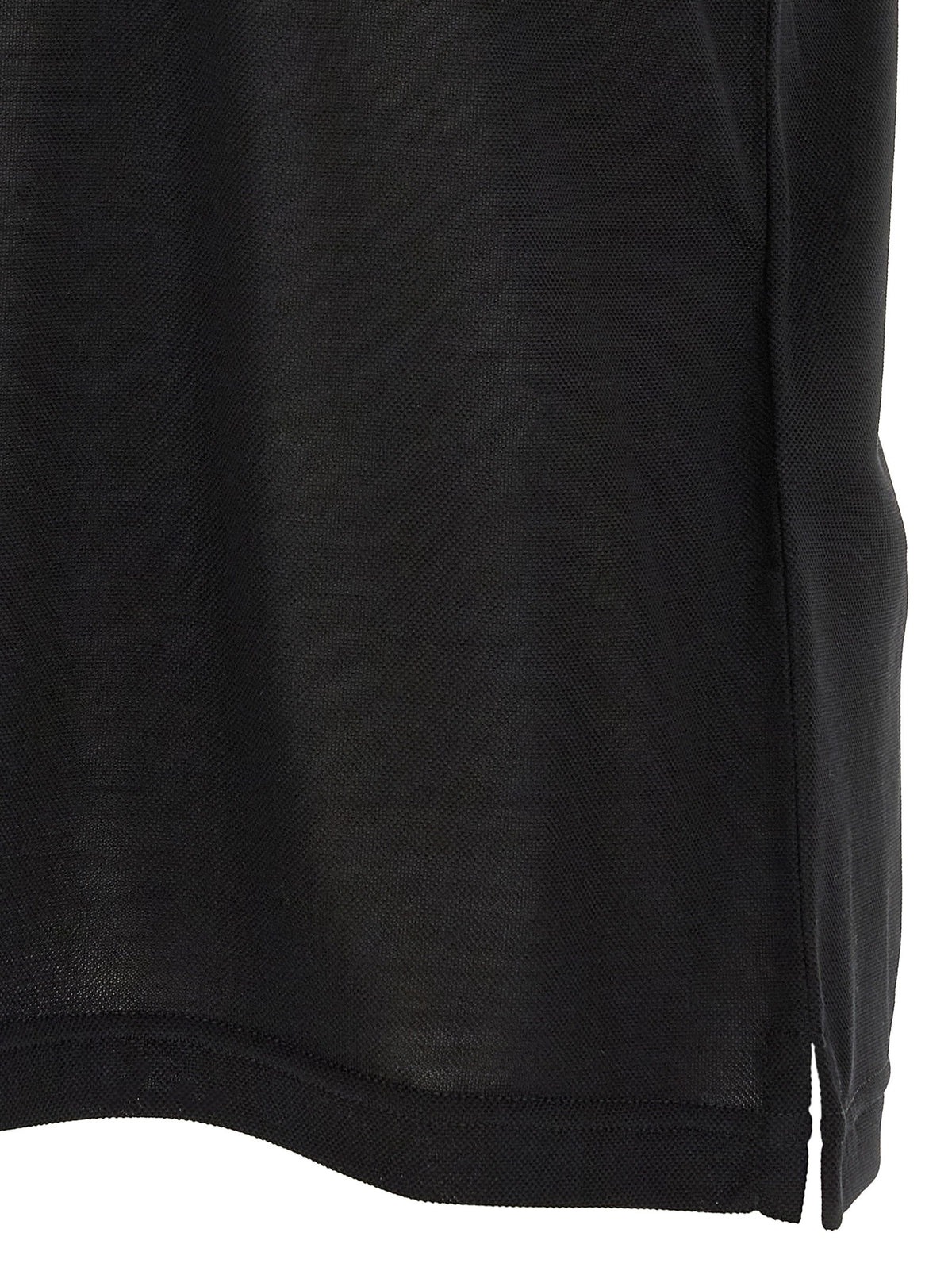 Gucci 'Web' silk jersey polo shirt