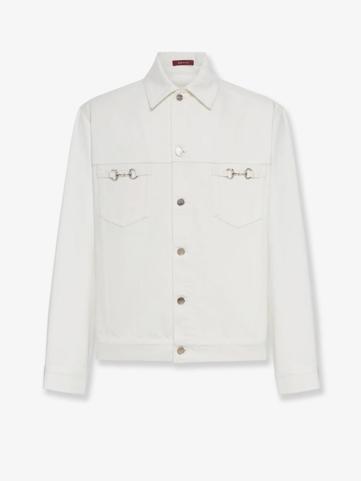 White denim jacket