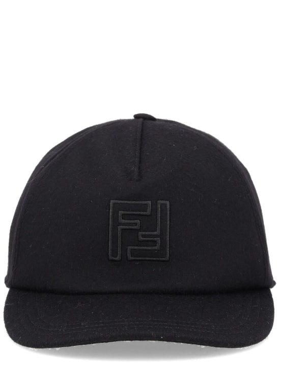 WOOL AND CASHMERE BASEBALL HAT