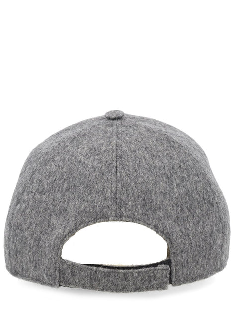 WOOL AND CASHMERE BASEBALL HAT