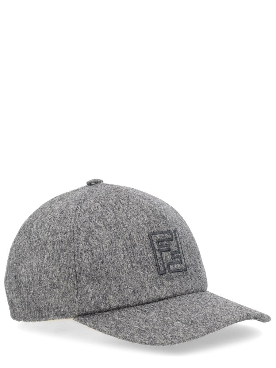 WOOL AND CASHMERE BASEBALL HAT