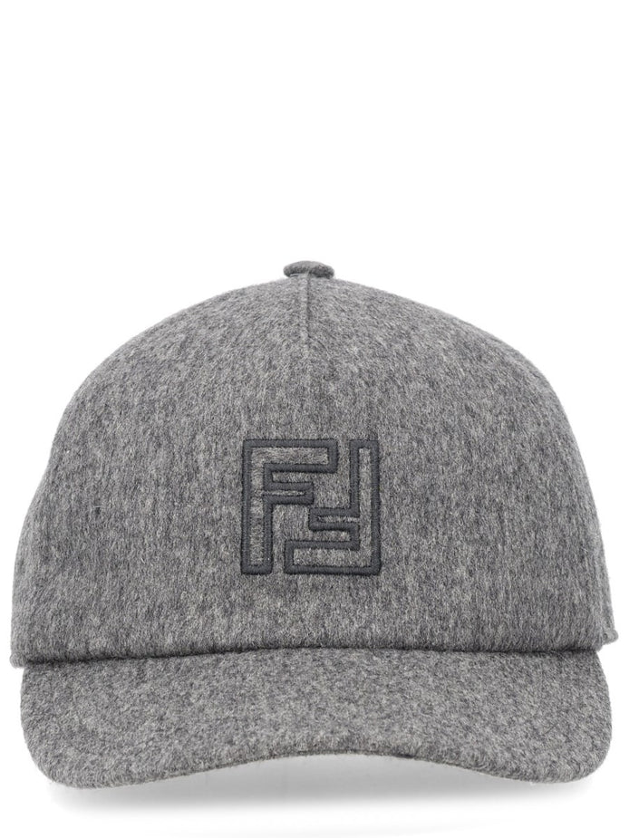 WOOL AND CASHMERE BASEBALL HAT