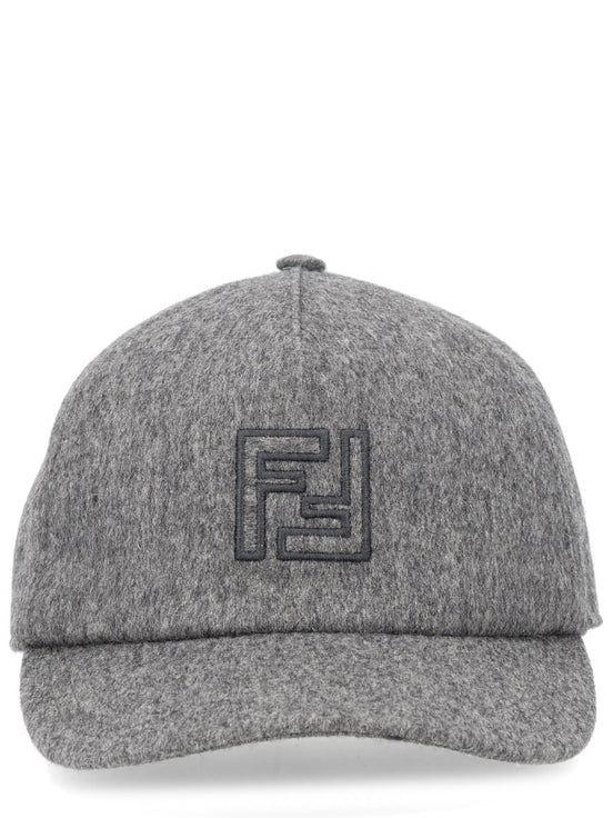 WOOL AND CASHMERE BASEBALL HAT