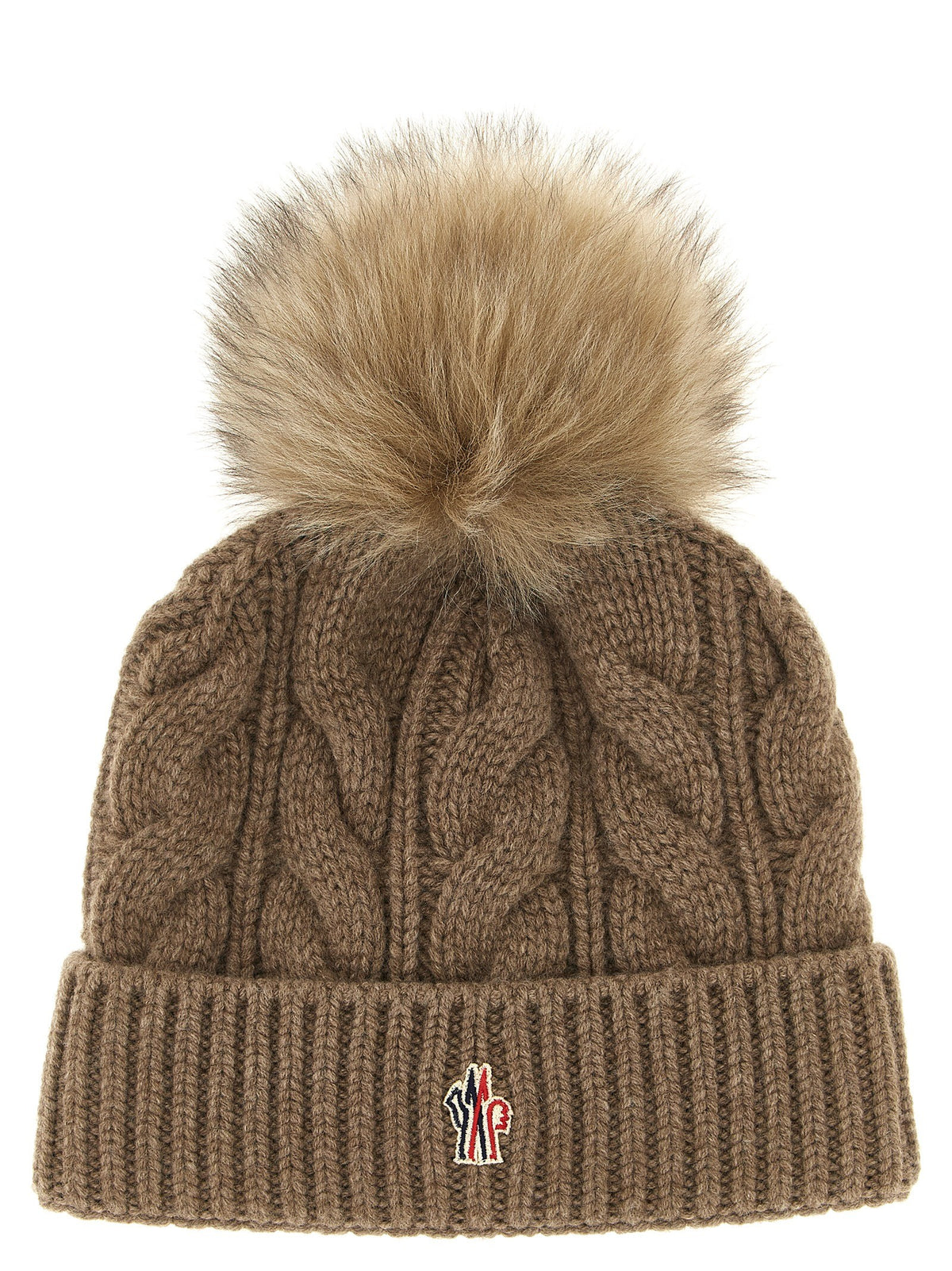 Wool and cashmere beanie