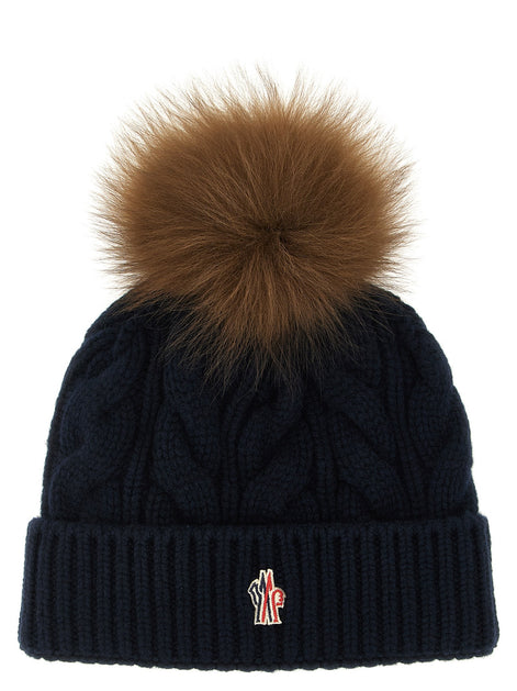 Wool and cashmere beanie