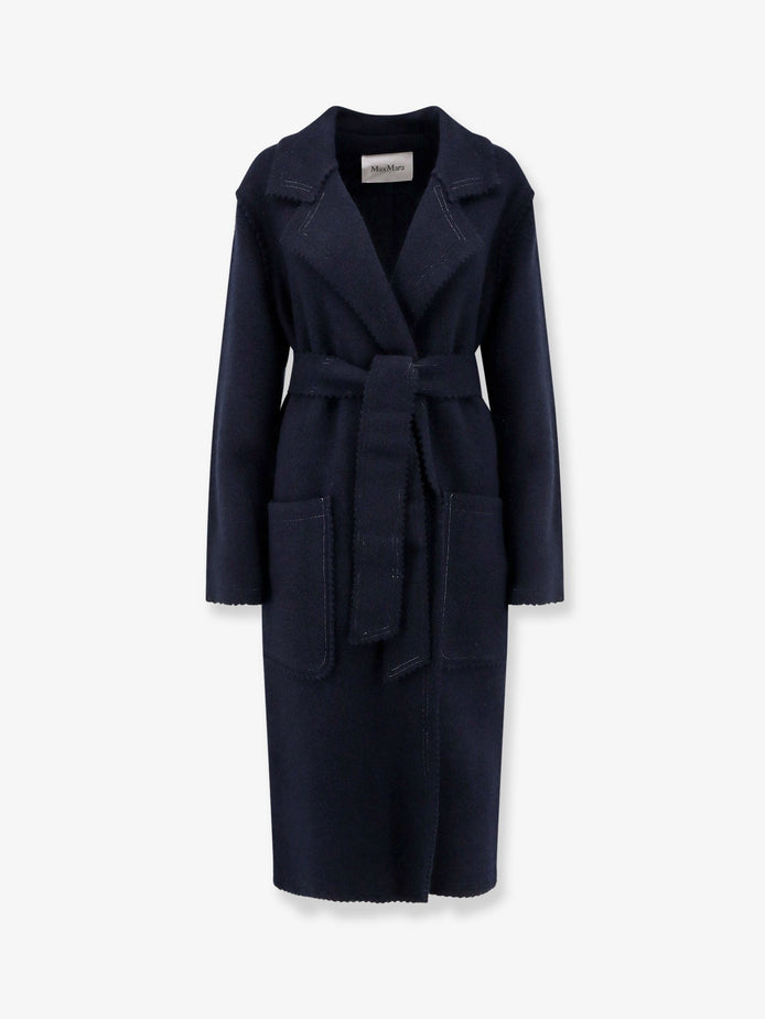 Wool and cashmere coat