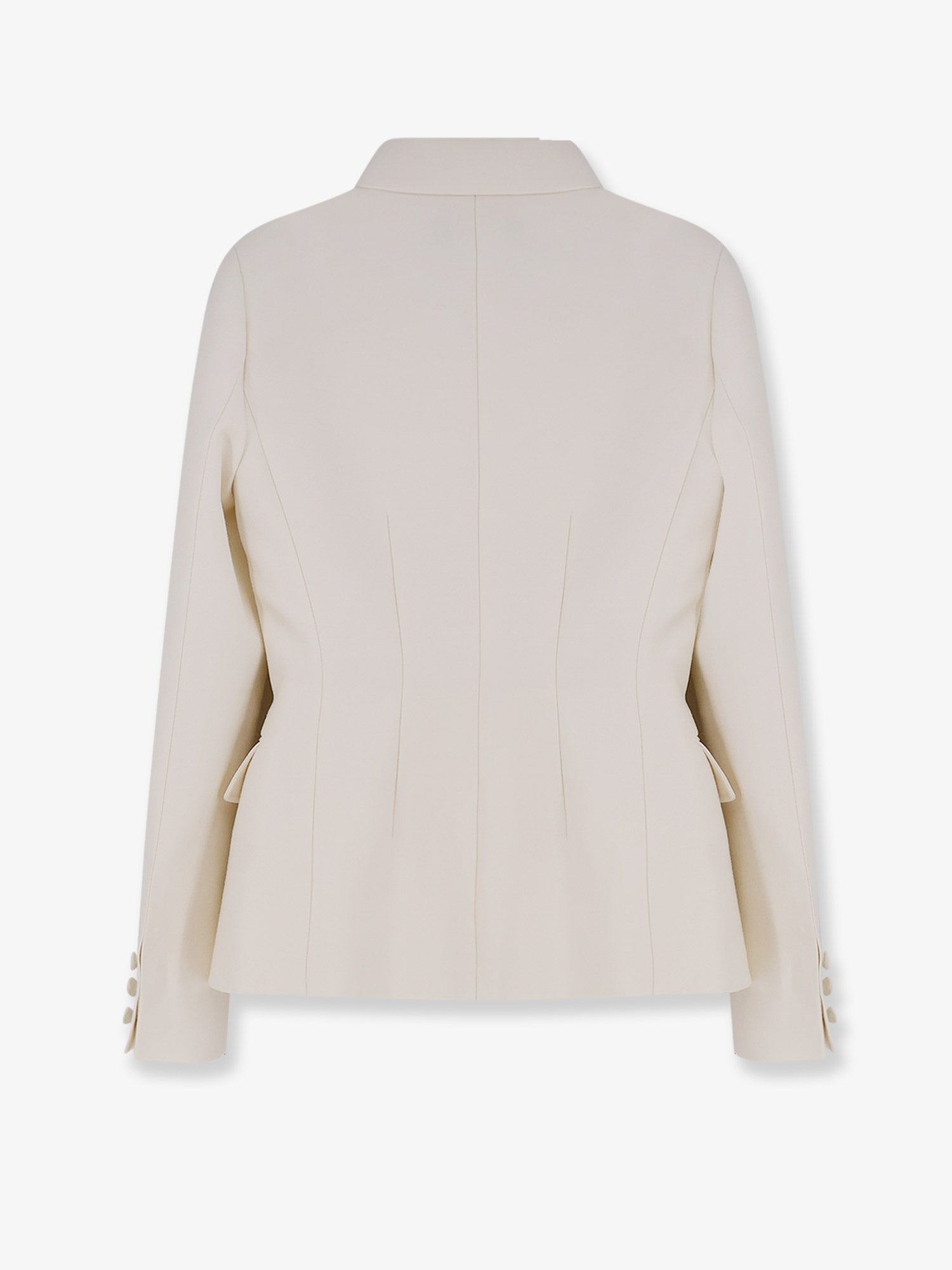 Wool and silk blend jacket