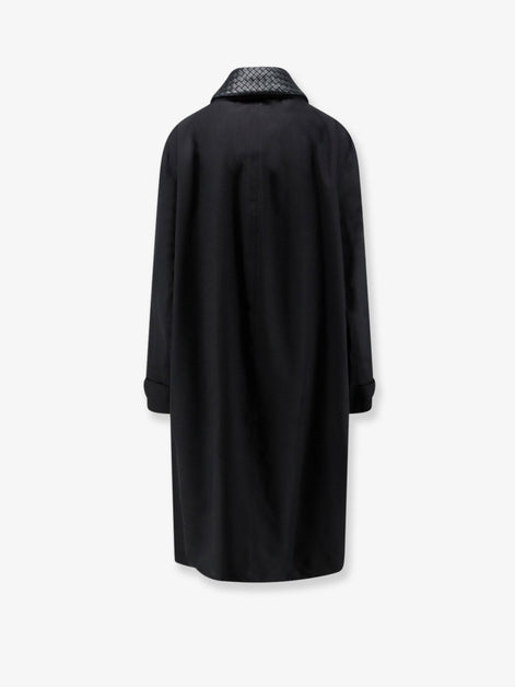Wool and silk coat