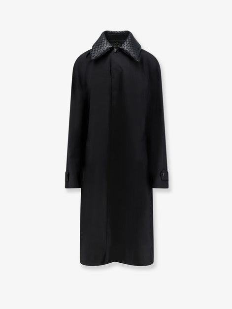 Wool and silk coat