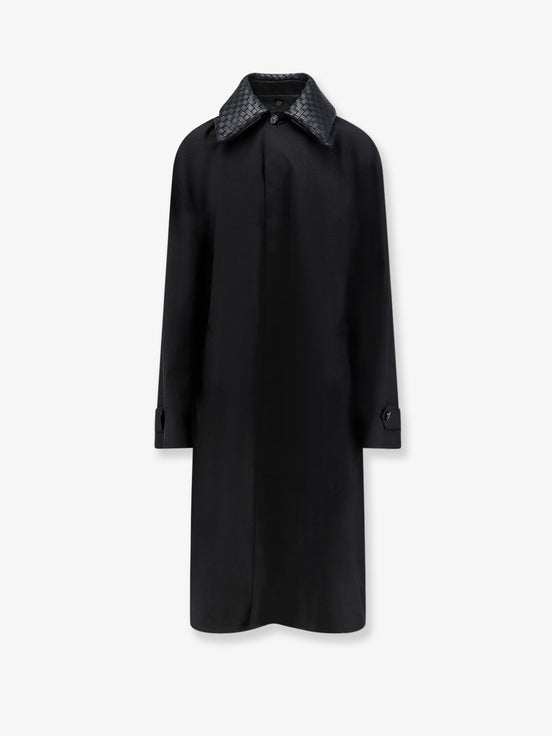 Wool and silk coat