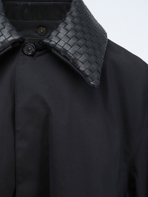 Wool and silk coat