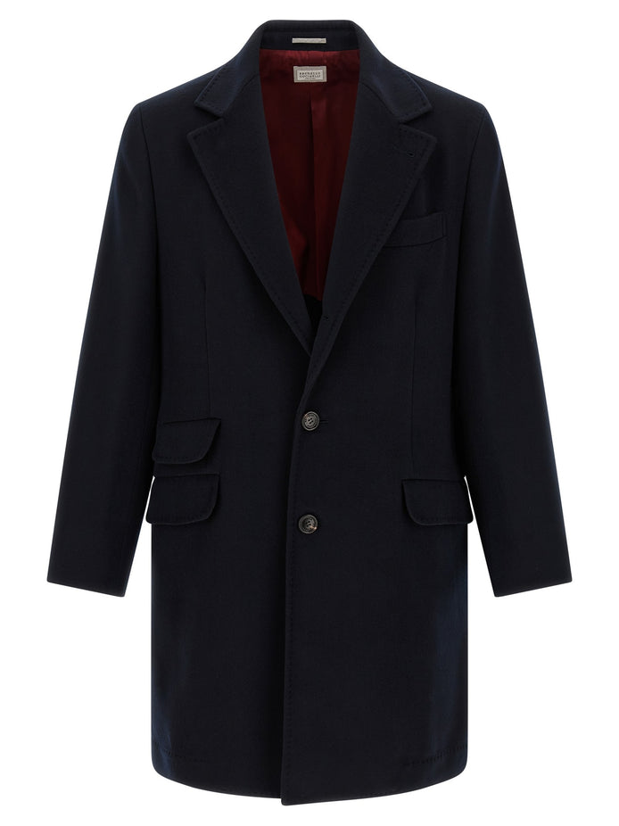 Wool beaver coat