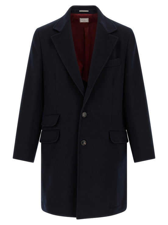 Wool beaver coat