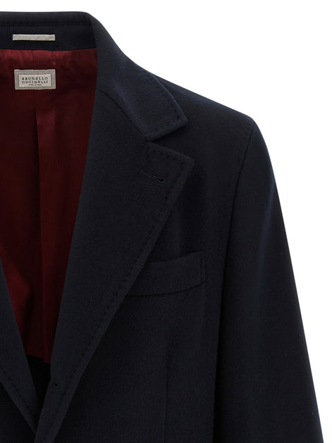 Brunello Cucinelli Wool beaver coat