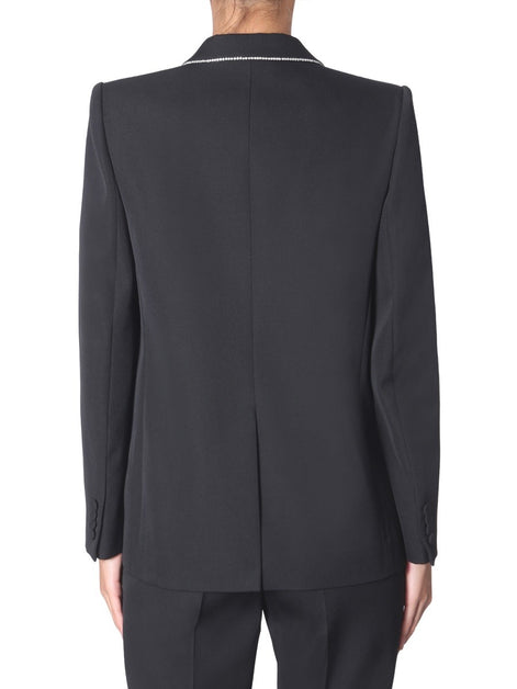 WOOL BLAZER WITH STRASS