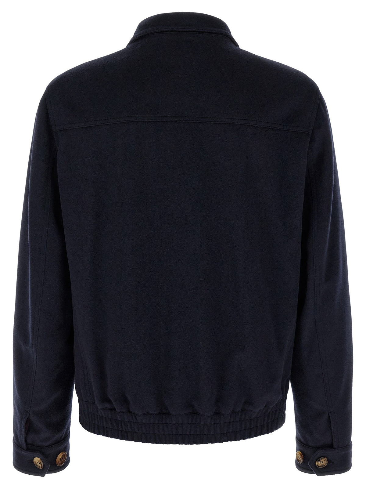 Brunello Cucinelli Wool bomber beaver