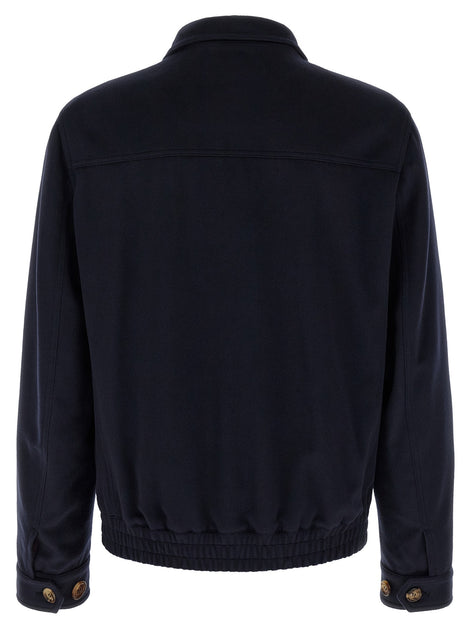 Brunello Cucinelli Wool bomber beaver