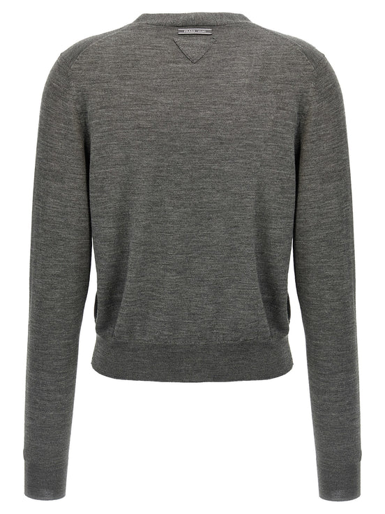 Wool cardigan