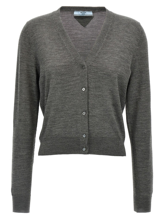 Wool cardigan