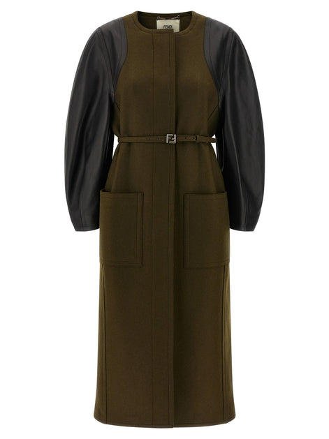 'Wool Felt' coat