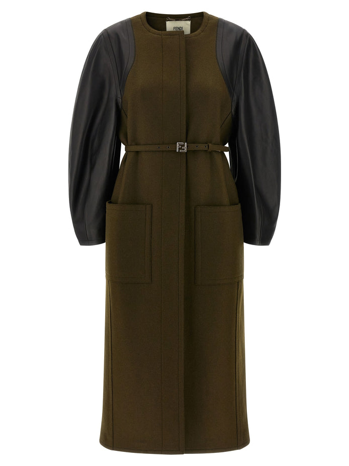 'Wool Felt' coat