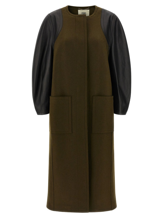 Fendi 'Wool Felt' coat