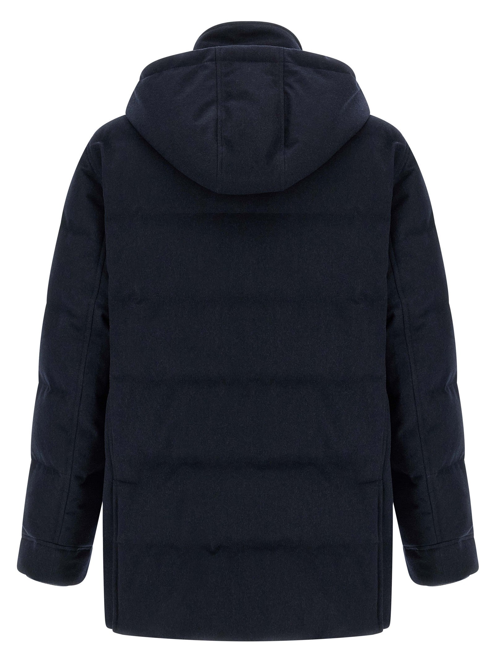 Wool flannel parka