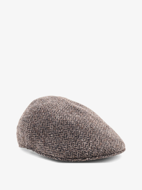 Brunello Cucinelli Wool hat with Dazzling motif