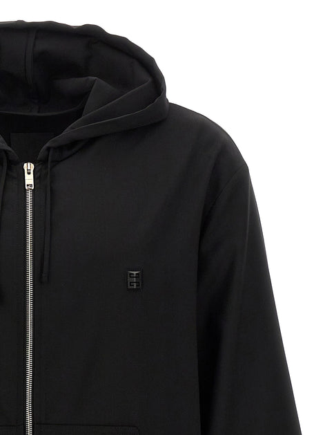Wool hoodie