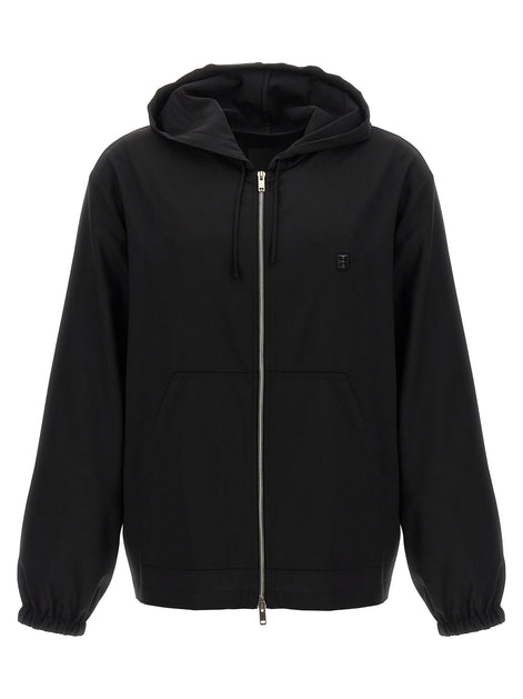 Wool hoodie