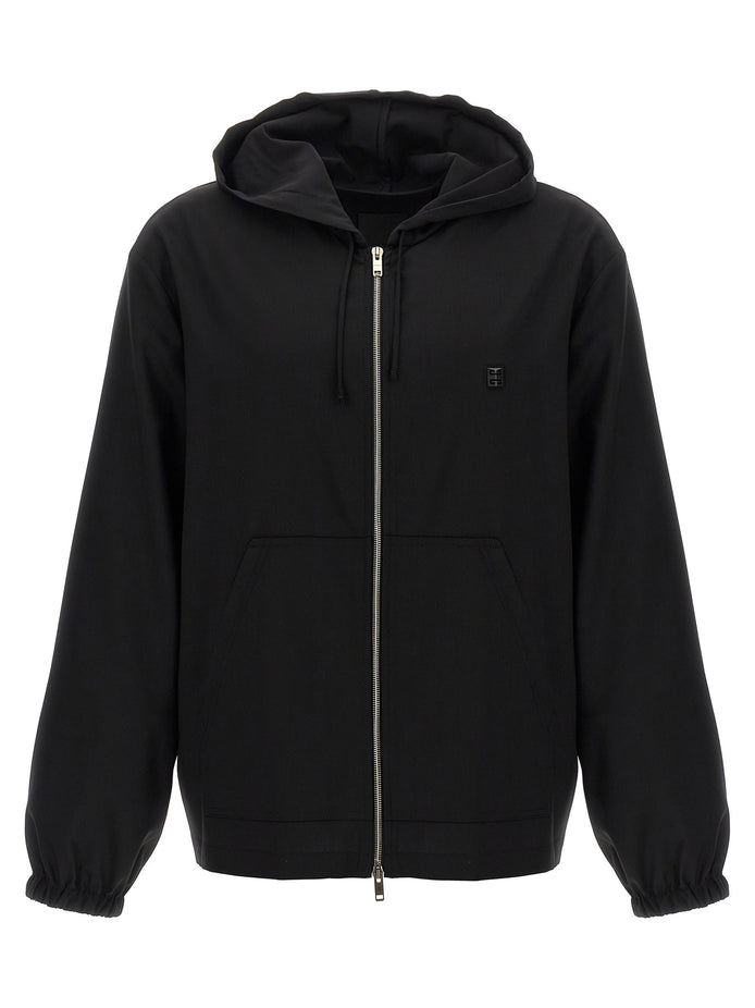 Wool hoodie