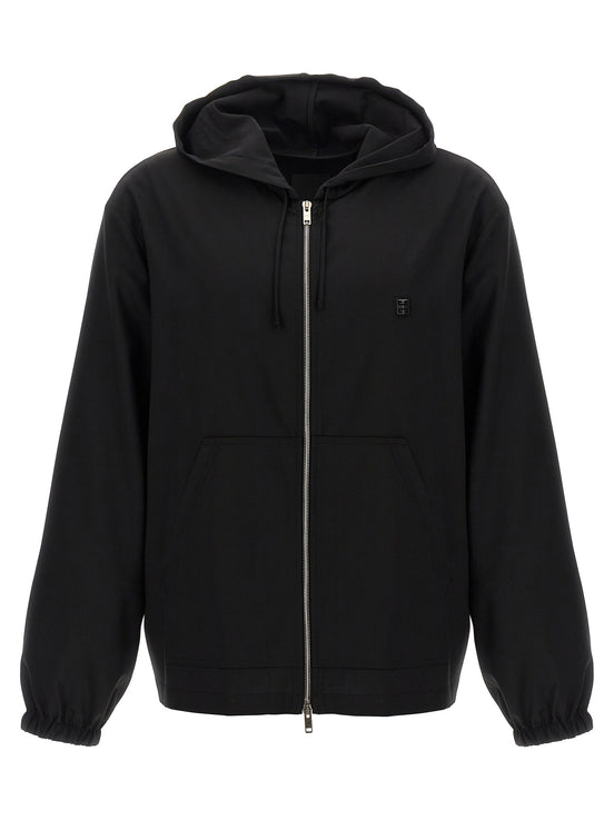 Wool hoodie