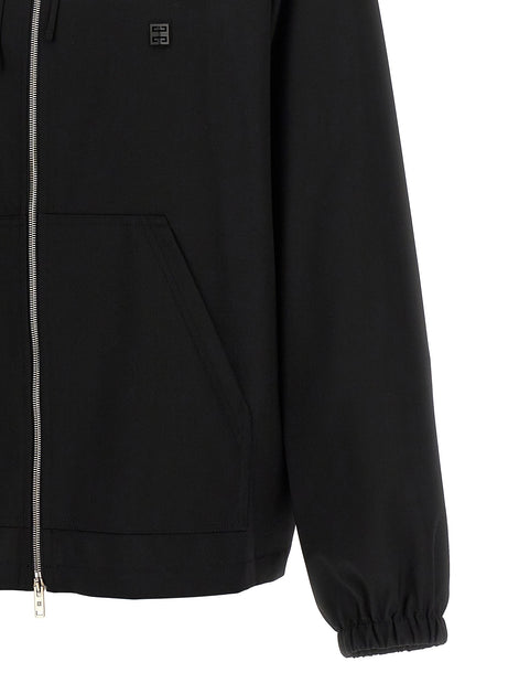 Wool hoodie