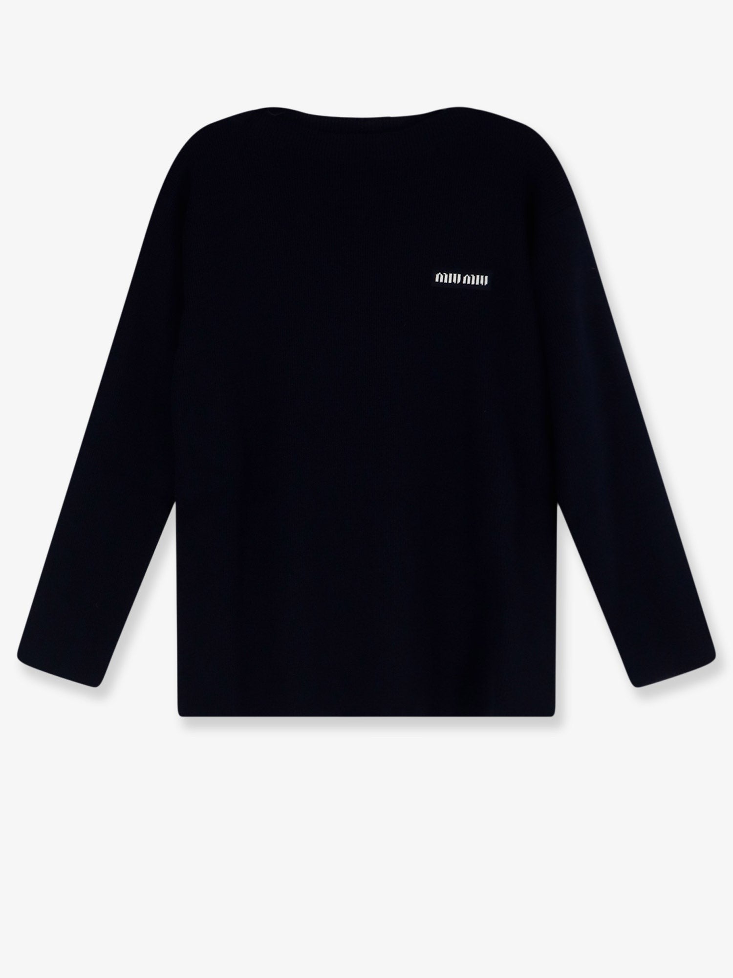 Boat neck sweater