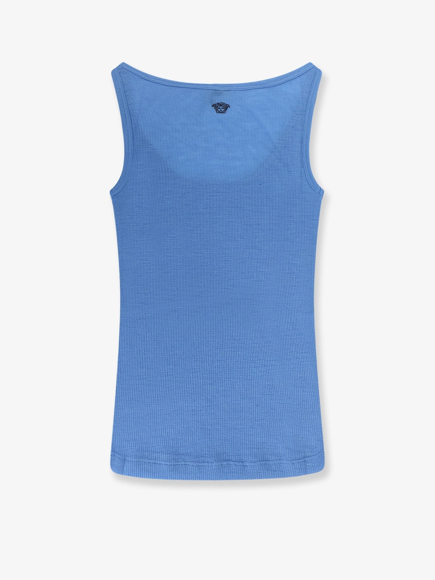 Wool tank top with back logo