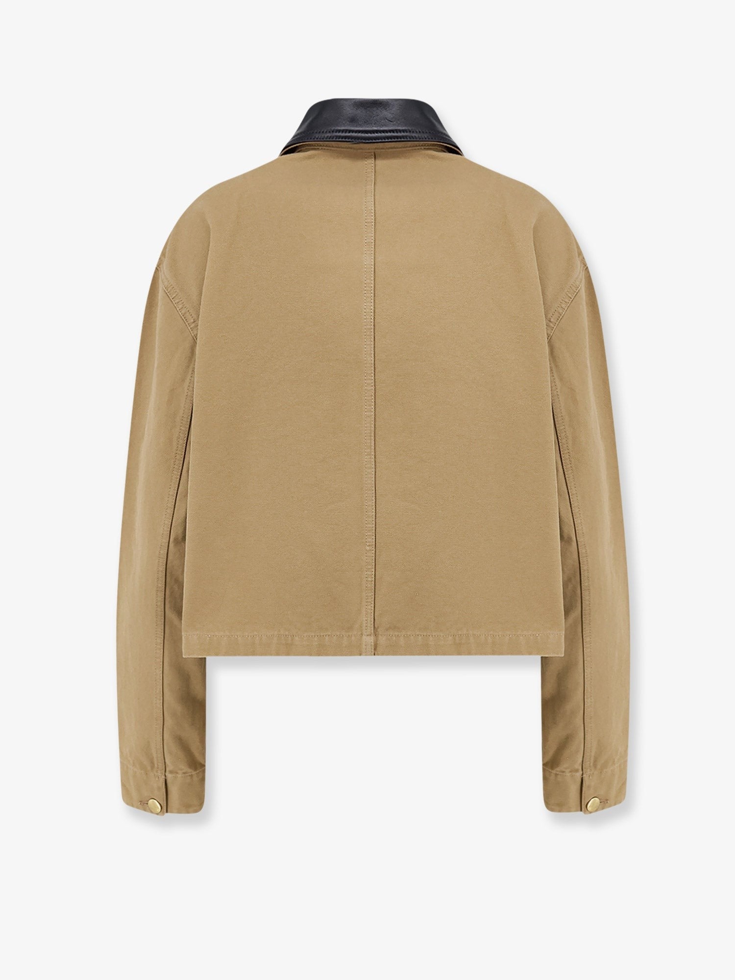 Workwear Cropped Canvas Jacket