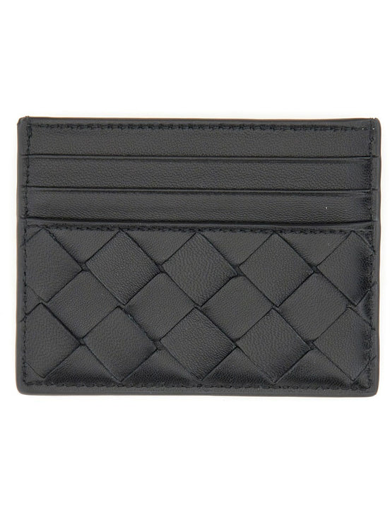 Bottega Veneta WOVEN LEATHER CARD CASE