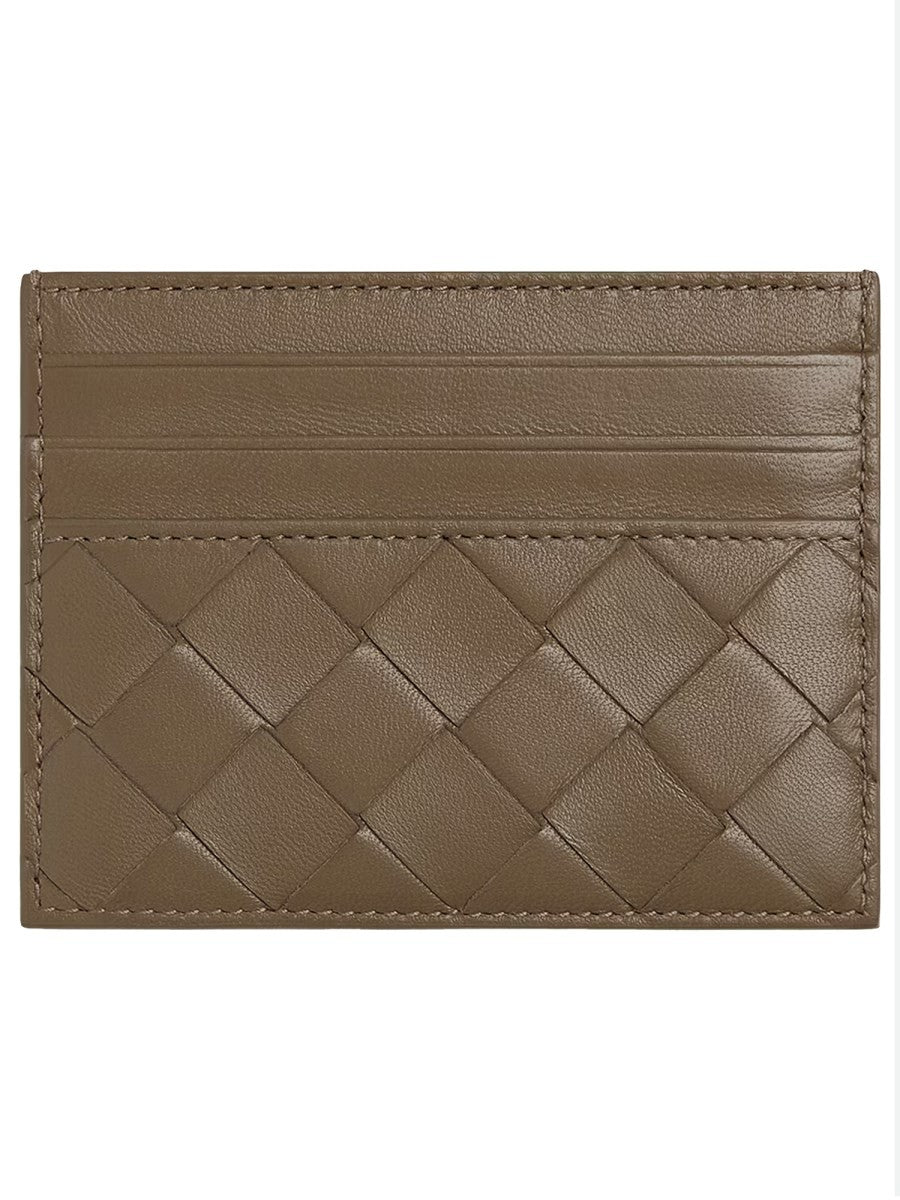 Bottega Veneta WOVEN LEATHER CARD CASE