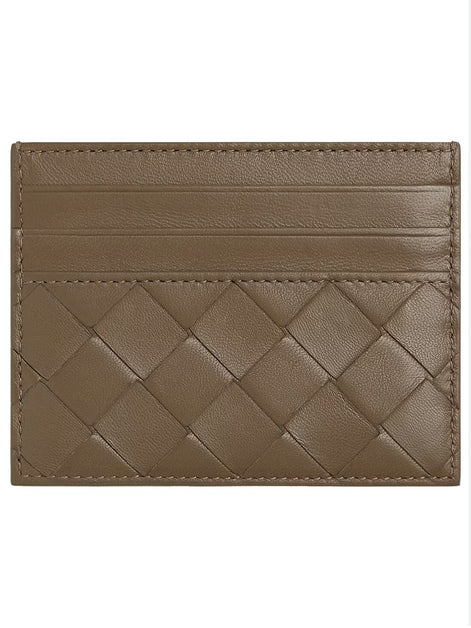 Bottega Veneta WOVEN LEATHER CARD CASE