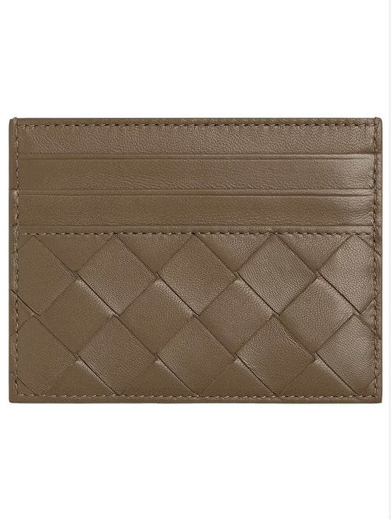 Bottega Veneta WOVEN LEATHER CARD CASE