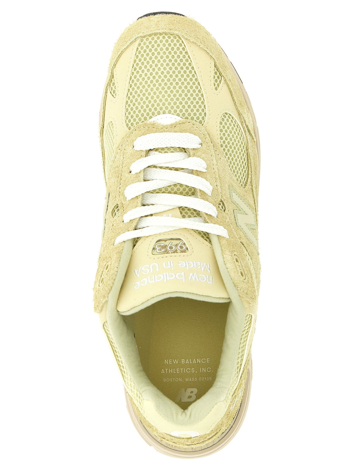 New Balance Yellow 'Made in USA 993' sneakers
