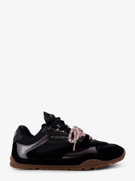 Yulia suede sneakers with nylon inserts